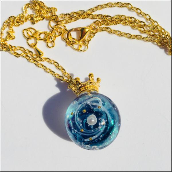 宇宙玉ネックレス