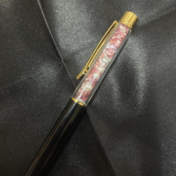 ボールペン黒✖️ピンク