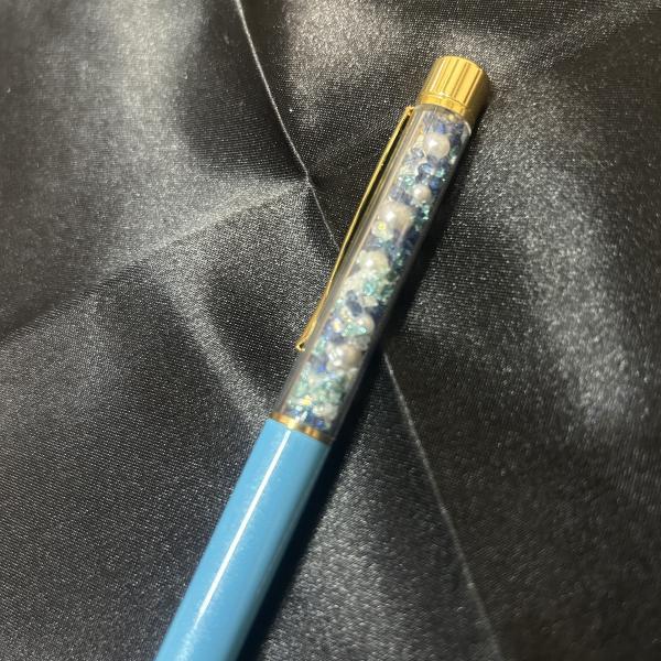 ボールペン水色✖️水色