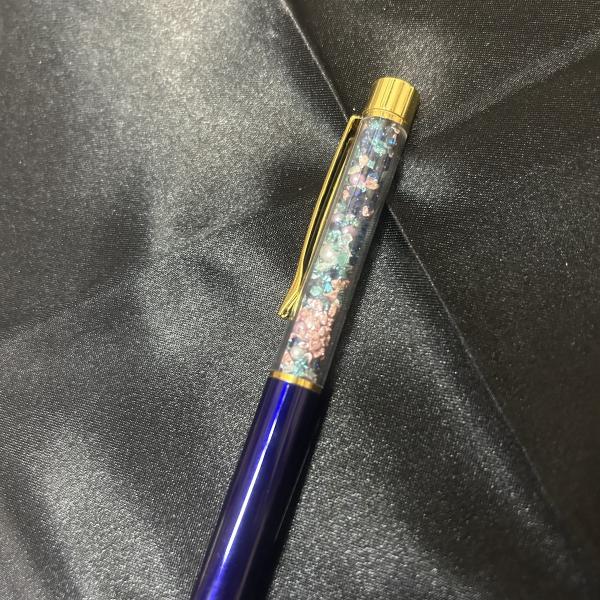 ボールペン青✖️ミックス