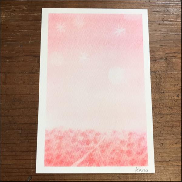 原画 色の丘(赤色)