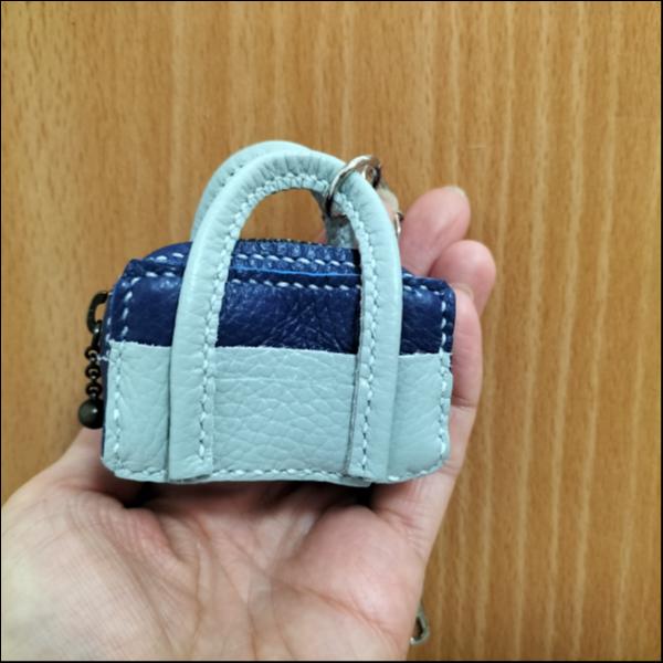 ミニチュアスクールバッグのチャーム