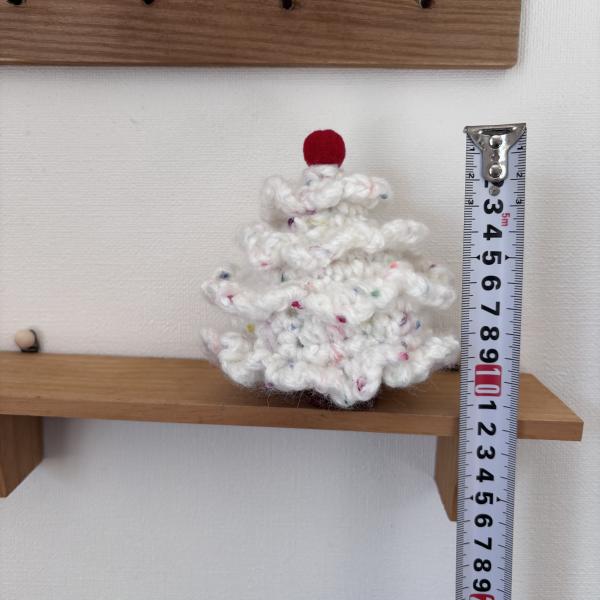 クリスマスツリー　白