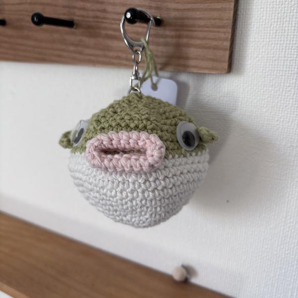 お尻チャッ君　フグ　緑