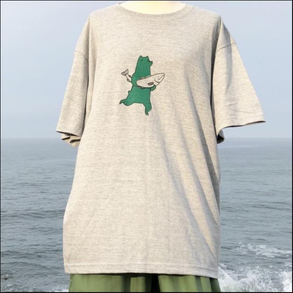 XL・シャケくまTシャツ  