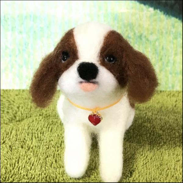 羊毛フェルト キャバリア