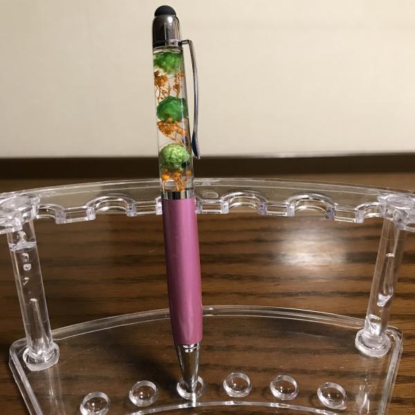 ハーバリウムタッチペン!