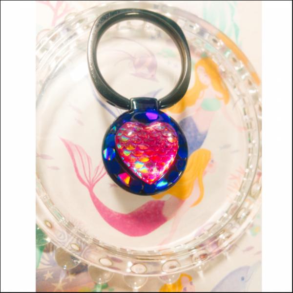 マーメイド・スマホリング(ピンク)